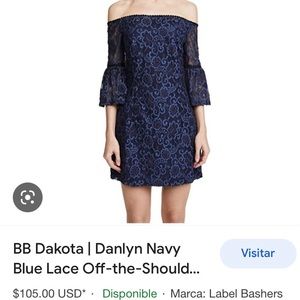BB Dakota dress blue